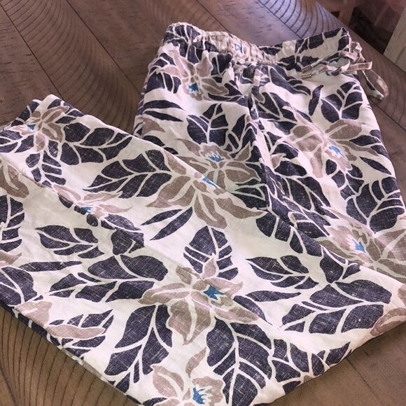 Tommy Bahama 💯% Wrinkle Resistant Linen Pants 2 Pockets. Relaxed 😎 Fit & 👀 - Picture 15 of 17